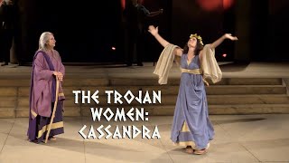 Euripides Trojan Women  Cassandra priestess of Apollo amp prophetess of doom [upl. by Buff]