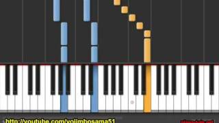 Tutorial Shadows Theme FF6 Piano [upl. by Niar840]