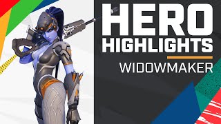 HEADSHOT WHAT AFTER HEADSHOT AFTER HEADSHOT  Hero Highlights — Widowmaker [upl. by Bander9]