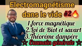 Électromagnétisme 📚🔥Examen 2 SMPC S3 ⏰ [upl. by Fancy]