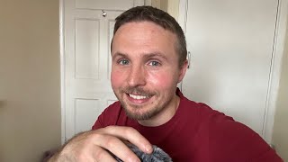 ASMR male scratching a super fluffy Mic  Intense Tingles [upl. by Llenrup]