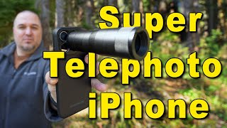 Sandmarc Telephoto 6x Lens Review for iPhone up to 720mm [upl. by Eineg]