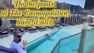 Discovering the Stunning Boulevard Pool at The Cosmopolitan in Las Vegas [upl. by Hayes]