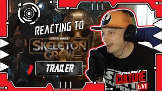 Reacting To The Star Wars Skeleton Crew Trailer [upl. by Alad]