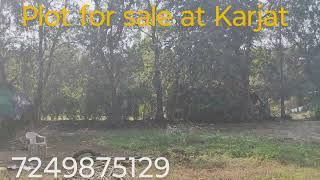 Plot for sale at Karjat16 Guntha3 lacs per Guntha4 km from Karjat [upl. by Thorlie]