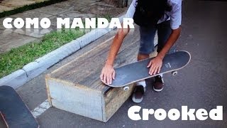 MANOBRAS NO CAIXOTE  como mandar Backside Crooked [upl. by Ettevy645]