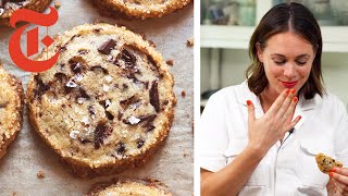 The InternetFamous Chocolate Chunk Shortbread Cookies by Alison Roman  NYT Cooking [upl. by Wootan]