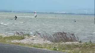 windsurf 45 noeuds parc a huitreMTS [upl. by Aitel]