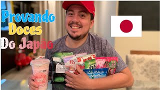 Provando Doces do Japão [upl. by Ahsineb840]