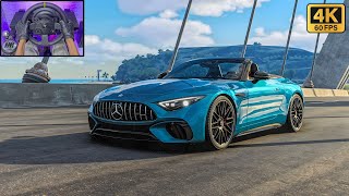 Mercedes SL63 AMG 4MATIC  The Crew Motorfest  Steering Wheel Gameplay 4K [upl. by Lig]