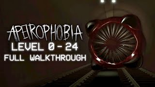 Apeirophobia  Level 0 to 24 Chapter 1 amp 2  Full Walkthrough ROBLOX [upl. by Esdnyl554]