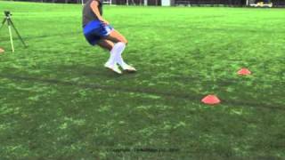 T4 Soccer  505 Agility Test [upl. by Vitale]