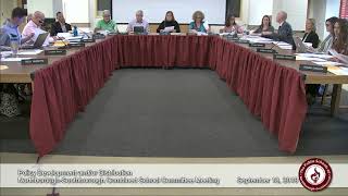 Combined and NorthboroughSouthborough Regional School Committee  September 18 2019 [upl. by Diarmit]