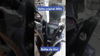 Comparativo de tamanho das bolhas para cb500x no outro short tem uma sobre a outra se inscrevam 🙏🏼 [upl. by Atterual]