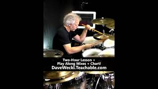 Dave Weckl quotTiempo de Festivalquot Lesson Pt 2 daveweckl drums davewecklonlineschool [upl. by Seldon678]