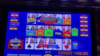 Video Poker Wins at Morongo Casino Resort and Spa [upl. by Jade197]