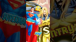 Superman vs Sentry Who is win 😳 shorts tenxtour [upl. by Nahtal]