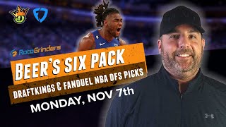 DRAFTKINGS amp FANDUEL NBA PICKS TODAY 11722  DFS 6 PACK [upl. by Biegel]