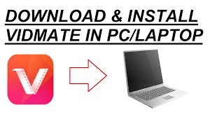 How to Download or install Vidmate in PCLaptop for Free [upl. by Libbie624]