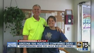 Friends family react to news of ISIS hostage Kayla Mueller’s death [upl. by Katushka]