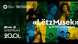 «LëtzMusek» by POST Luxembourg  Livestream [upl. by Danni]