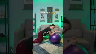 Ready for Labor Try This Birth Ball Exercise 🎉 [upl. by Nahtanha]