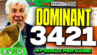 Gasperini’s DOMINANT 3421 FM24 Tactic  4 Goals Per Game [upl. by Ardella]