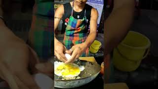 Egg Burji Selling In Street Of Kolkata streetfoodindia streetfood [upl. by Ahsiya]