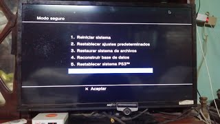 Playstation 3 Slim Iniciar en Modo Seguro o Modo Recovery [upl. by Clay]