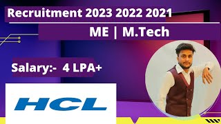 HCL Mass Hiring For 2023 2022 2021 Batch  HCL Recruitment 2023 2022 2021  HCL Off Campus Drive [upl. by Vanessa134]