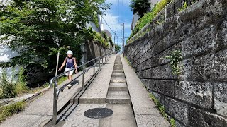 護国寺の坂道を巡る散歩【4K東京街歩き】Japan Tokyo 4K walkingourStroll along the slope of Gokokuji [upl. by Alarice97]