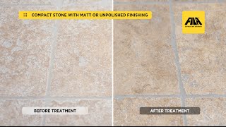 Travertine and Compact Stone Cleaning and Protection from Stains [upl. by Elimac760]