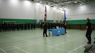 Hopwood Hall College Remembrance Parade 2021 [upl. by Winn]