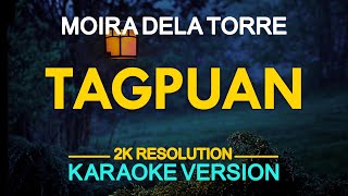 Tagpuan Karaoke  Moira Dela Torre [upl. by Viviana]