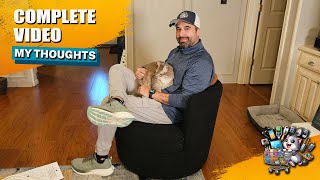 Yaheetech Swivel Barrel Chair Review The Ultimate Comfort [upl. by Ahseya590]