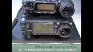 AT1000ProII Part 4  Icom and Yaesu Interfaces [upl. by Sirovat493]