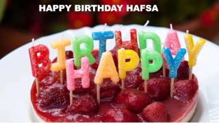 Hafsa birthday wishes  Cakes  Happy Birthday HAFSA [upl. by Lirbij]