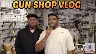 GUN SHOP TOUR  USA Tamil Vlogger  USA Tamil Vlog  Roam with Shyam [upl. by Ecnerewal353]