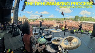 Chimaira  The Dehumanizing Process DRUM CAM  Austin DAmond  Inkarceration 2024 [upl. by Yoshiko]