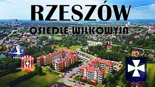 RZESZÓW LOT DRONEM  OSIEDLE WILKOWYJA [upl. by Aldas802]