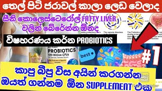 Probiotics Supplements ඔයත් අදම ගන්න මෙන්න මේ දේවල් වලින් ඔයත් Suffer කරන කෙනෙක්නම් [upl. by Yenial603]