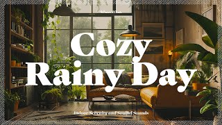 Cozy Rainy Day  Indoor Rain Sounds for Relaxation  Rain Sounds Rain ASMR  Focus Sleep Relaxing [upl. by Jenne214]