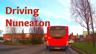 Driving Nuneaton 4K [upl. by Essilrahc]