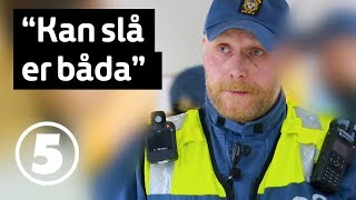 Tunnelbanan  Intensiv jakt på man som har misshandlat två kvinnor  Torsdagar 2000 på Kanal 5 [upl. by Nayhr922]