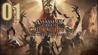 Assassins Creed Origins  The Curse of the Pharaohs DLC  Lets Play Part 1 To Thebes [upl. by Yesac]