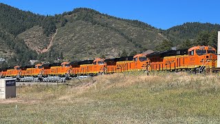 Brand New BNSF ES44ACH amp ET44ACH GEVOs Compilation [upl. by Ellsworth]