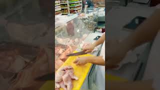 how to debone fresh chicken leg [upl. by Ulrikaumeko]