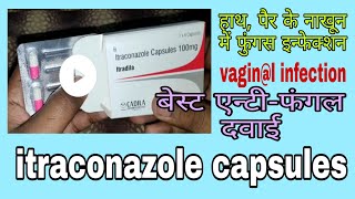 Itradila capsules 100mg review  हर तरह के फंगस की दवा ।। Itraconazole capsules in hindi [upl. by Marron]