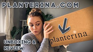 Planterinacom Unboxing and Review Plant Haul amp First Impressions [upl. by Denyse432]