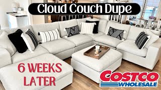 Costco Thomasville Cloud Couch Dupe 6 Week Update [upl. by Stander]